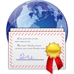 Places certificate server icon