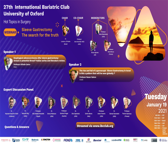 Immagine dell’evento 27th International Bariatric Club
