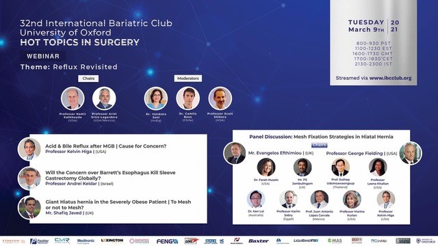 Immagine dell’evento 32nd  IBC Oxford University Hot Topics in Surgery 