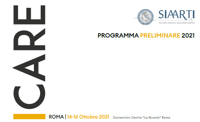 Immagine dell’evento 75° Congresso Nazionale SIAARTI – ICARE 2021 