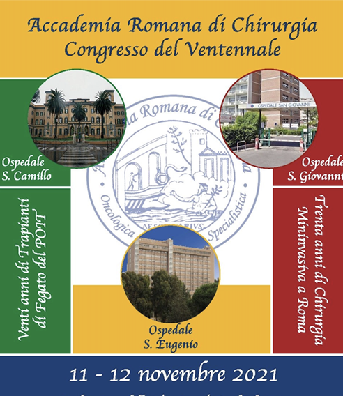 Immagine dell’evento Accademia Romana di Chirurgia - Congresso del Ventennale