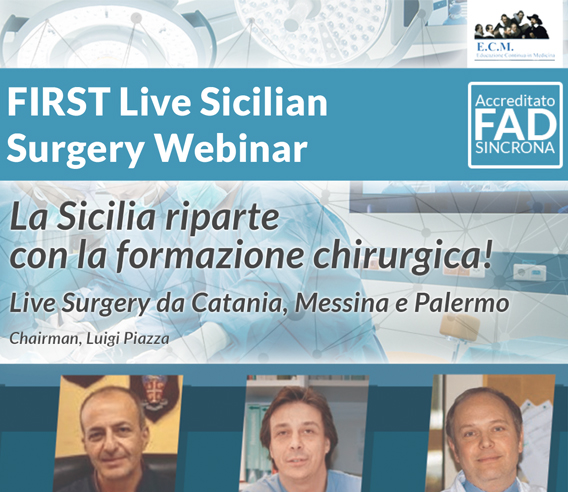 Immagine dell’evento First Live Sicilian Surgery Webinar 
