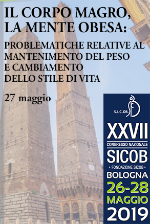 Immagine dell’evento IL CORPO MAGRO, LA MENTE OBESA: PROBLEMATICHE RELATIVE AL MANTENIMENTO DEL PESO E CAMBIAMENTO DELLO STILE DI VITA