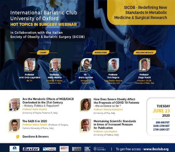 Immagine dell’evento International Bariatric Club - University of Oxford