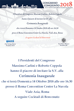 Immagine dell’evento Invito Cerimonia Inaugurale