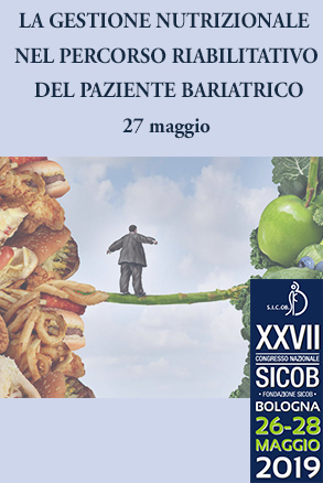 Immagine dell’evento LA GESTIONE NUTRIZIONALE NEL PERCORSO RIABILITATIVO DEL PAZIENTE BARIATRICO