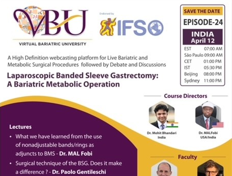 Immagine dell’evento LAPAROSCOPIC BANDED SLEEVE GASTRECTOMY
