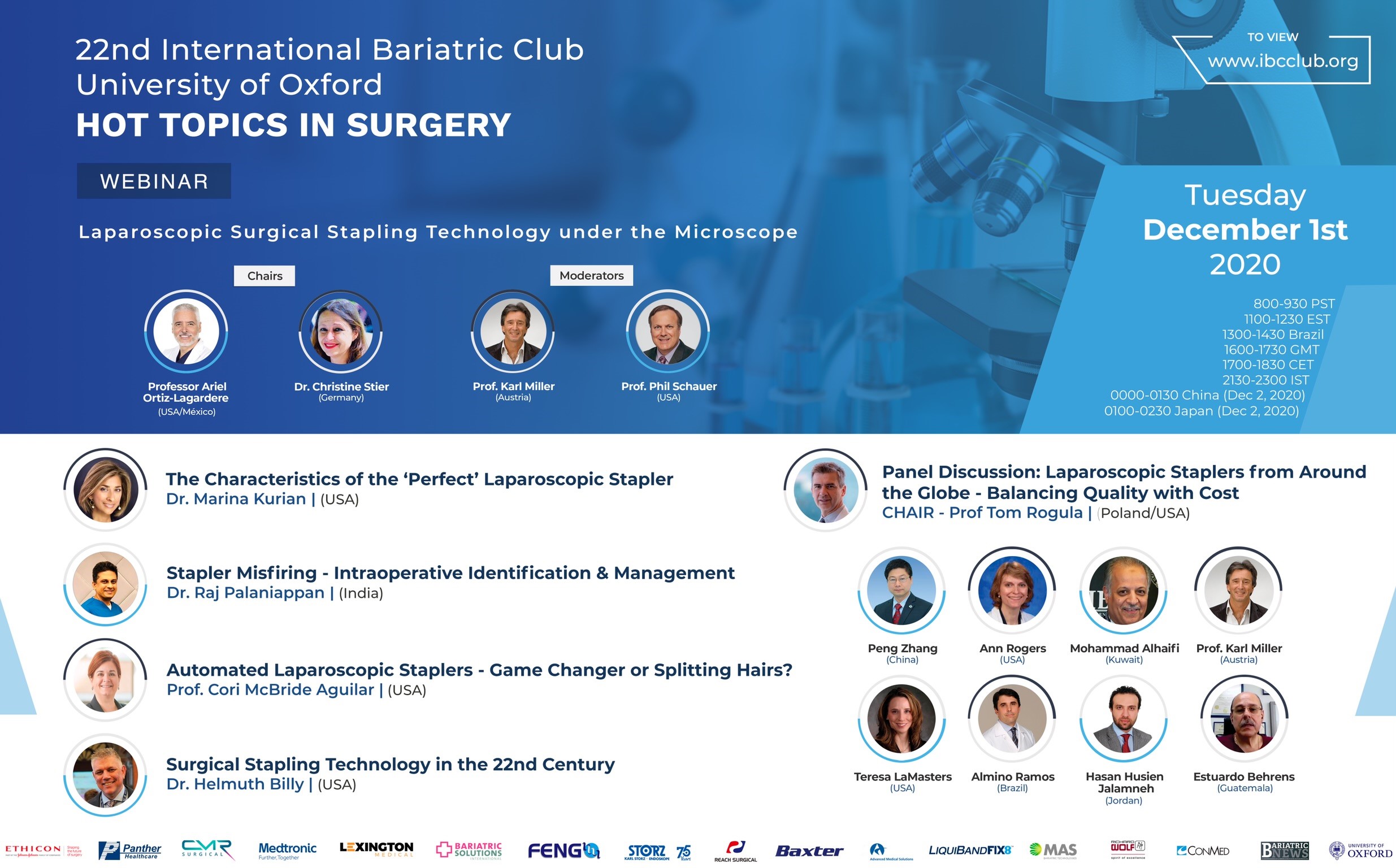 Immagine dell’evento Laparoscopic Surgical Stapling Technology under the Microscope 