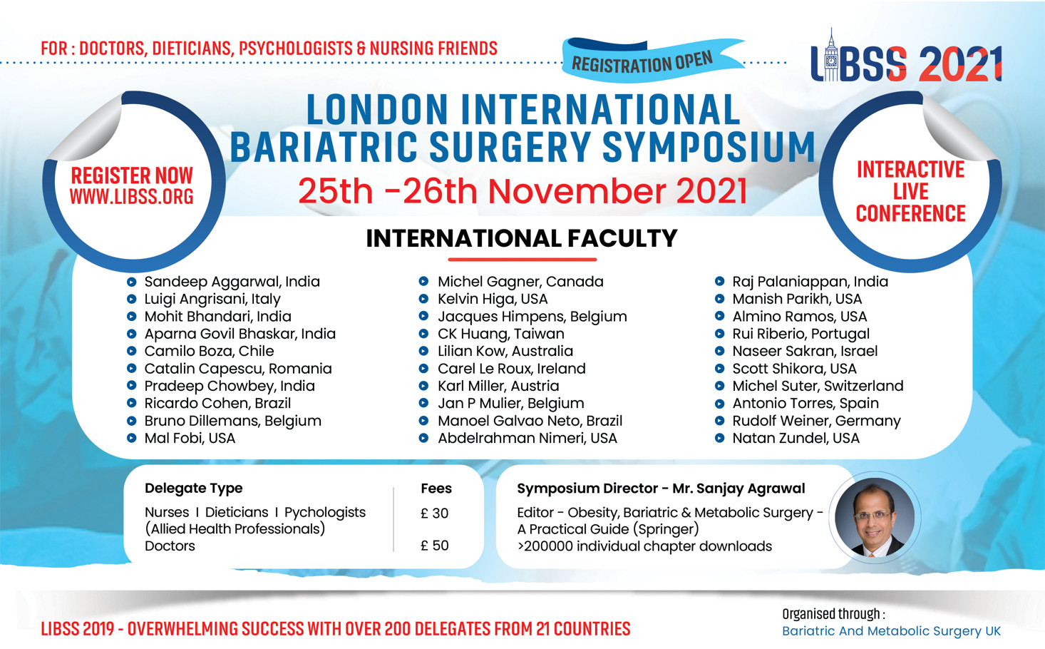 Immagine dell’evento London International Bariatric Surgery