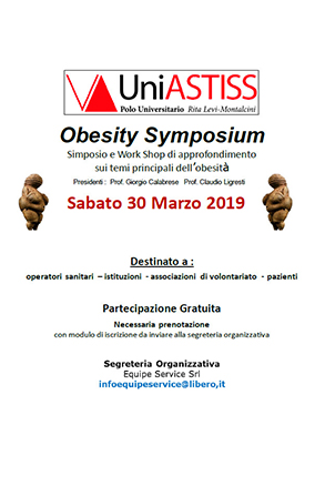 Immagine dell’evento Obesity Symposium - Simposio e Work Shop di approfondimento sui temi principali dell’obesità