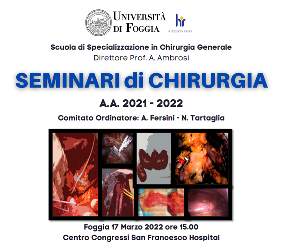 Immagine dell’evento Seminari di Chirurgia