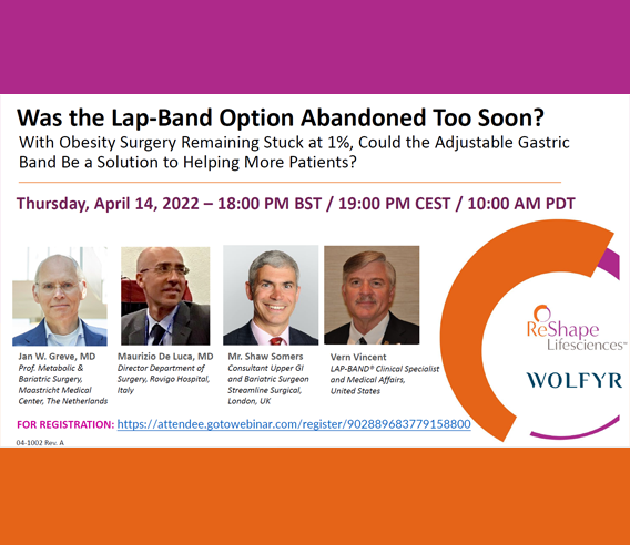 Immagine dell’evento Was the Lap-Band Option Abandoned Too Soon?